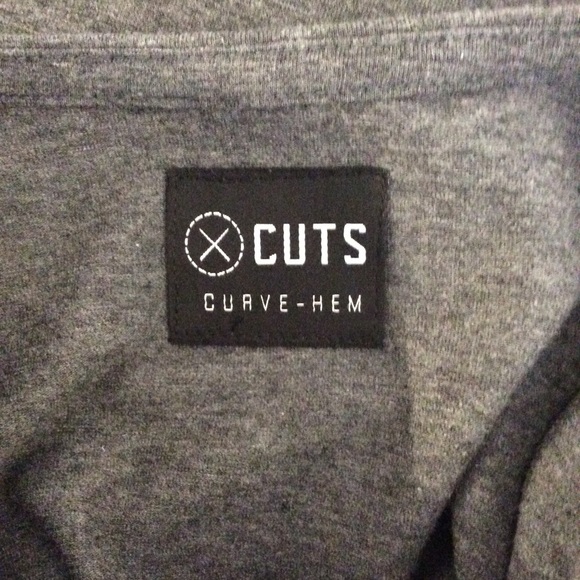 X Cuts - Curve Hem Henley - Picture 4 of 5